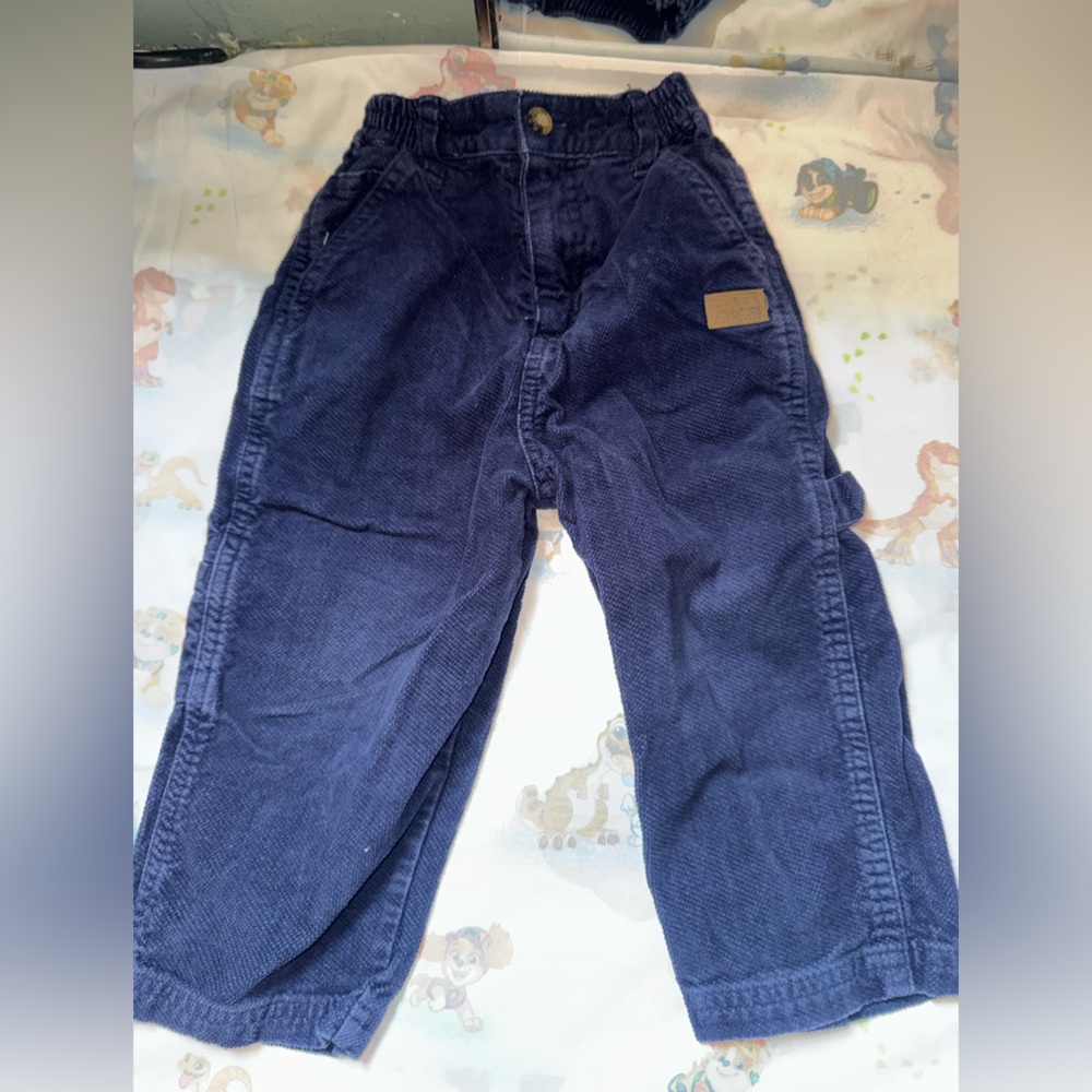 Vintage MC kids Corduroy Pants Boys 2T Navy